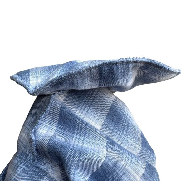 Koret City Blues Vintage 80s Womens Plaid Long Sleeve Button Down Flannel Shirt - Picture 11 of 11